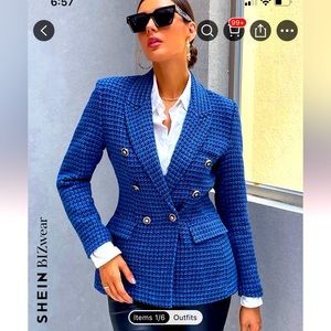 Tweed blazer